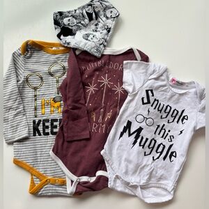 Harry Potter Baby Onesie Bundle!